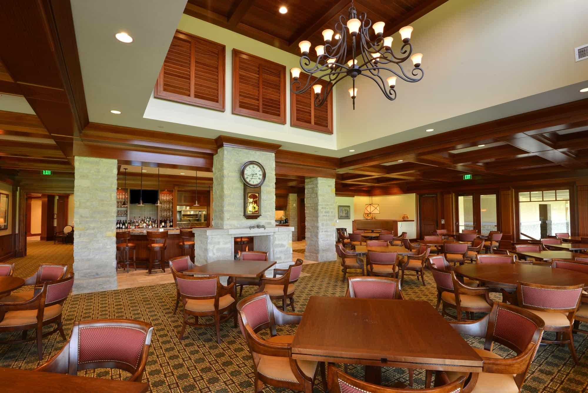 stampede clubhouse dining room