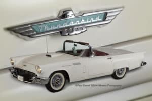 Jack Ruscilli's Ford Thunderbird as featured for the 33rd Annual Arthritis Foundation Car Show